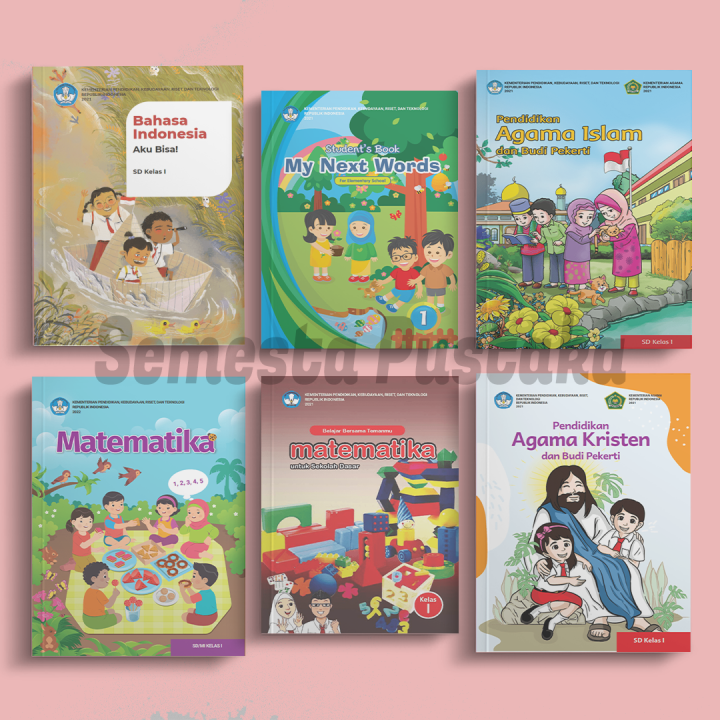 Buku Paket Kelas 1 Sd Kurikulum Merdeka Revisi Terbaru Lazada Indonesia