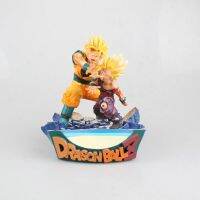 Dragon Ball Father And Son Shockwave Sun Wukong Sun Wufan DS Scene Hand-Made Decoration 【AUG】