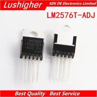 10ชิ้น LM2576-ADJ ไป-220 LM2576T-ADJ TO220ตัวควบคุม DC-DC LM2576ใหม่เดิม