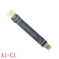 【Best value】 ริบบิ้น2.0เป็น HDMI 2.0 FFC FPV แบบแบนริบบิ้นสายเคเบิลพันข้อศอก2K 4K 50/60Hz สำหรับ A1ถ่ายภาพทางอากาศสายเชื่อมต่อ HDTV AV