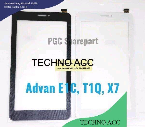 Oem Touchscreen Ts Advan Tablet E1c E1c Plus E1c Pro T1q X7