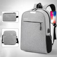 MenS Business Backpack Set Usb Charging Laptop Backbag Multifunctional Bag Men Waterproof Backpack Travel Rucksack Shoulder Bag