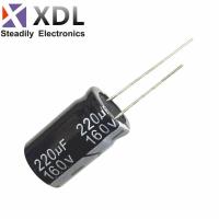 5pcs/lot 160V 220UF 16*25 20% aluminum electrolytic capacitor 220000nf 20% 1 order WATTY Electronics