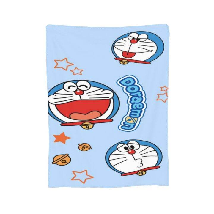 doraemon-ผ้าห่มขนแกะไมโครนุ่มพิเศษ-ผ้าห่มดิจิตอลพิมพ์ลายแอร์ผ้าห่มไมโครขนแกะนุ่มสำหรับโซฟาเตียงนอนห้องนั่งเล่น