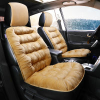 Artificial Plush Car Seats Cover Front Car Seat Cushion Comfortable Protection Pad Winter Warm Auto Chair Mat For BYD For Mazda