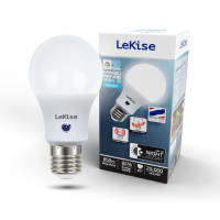 หลอดไฟเซ็นเซอร์ เปิด-ปิด อัตโนมัติ หลอด LED Sensor 10W ขั้ว E27 ยี่ห้อ LeKise (เลคิเซ่)