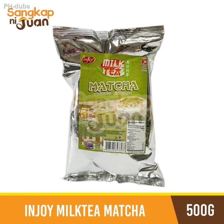 Playback Injoy Milk Tea MATCHA Powder 500g Lazada PH