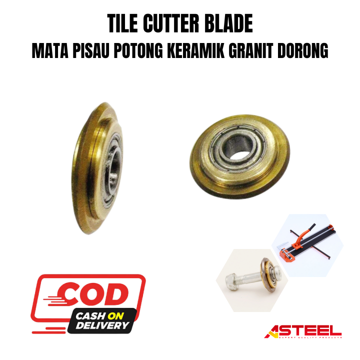 Cutter Wheel Mata Pisau Potong Keramik Granit Dorong Tile Cutter Blade