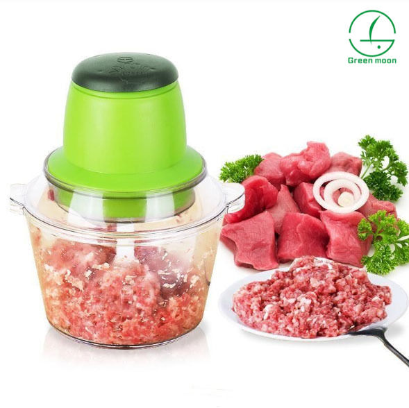 Green Moon 2L Multifunction Electric Kitchen Chopper Shredder Food