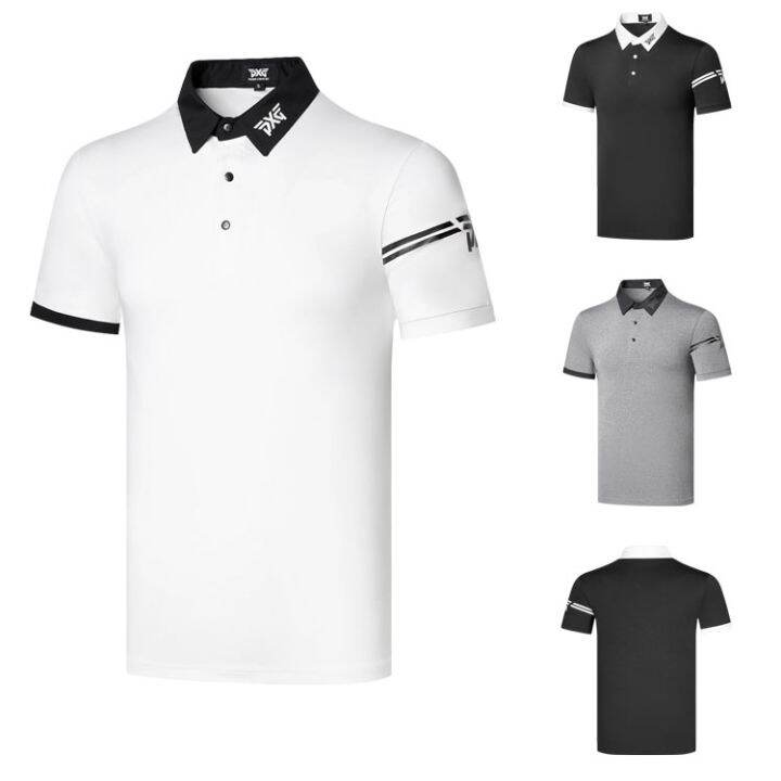 malbon-taylormade1-g4-j-lindeberg-pearly-gates-utaa-le-coq-summer-golf-clothing-mens-short-sleeved-t-shirt-polo-shirt-new-non-ironing-ball-clothing-breathable-quick-drying-top-golf-ball