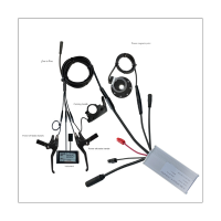 JN25A Controller Kit Electric Bicycle Kit SW900 Display Sine Wave Controller 36/48V 25A 750W