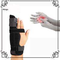 WANGU สนับสนุนการสนับสนุน รั้งเฝือก metacarpal สารปลดปล่อยโดยทันที อุปกรณ์สำหรับยึดให้แน่น เฝือกนิ้ว เฝือกหัก ตัวป้องกันป้องกัน Metacarpal กระดูกหักนิ้วมือทำให้เคลื่อนที่ไม่ได้ ตัวแบ่งนิ้ว