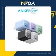 Củ Sạc Nhanh ANKER 30W A2147 Nhỏ Gọn Chân Gập Type C Chính Hãng Cho iP14