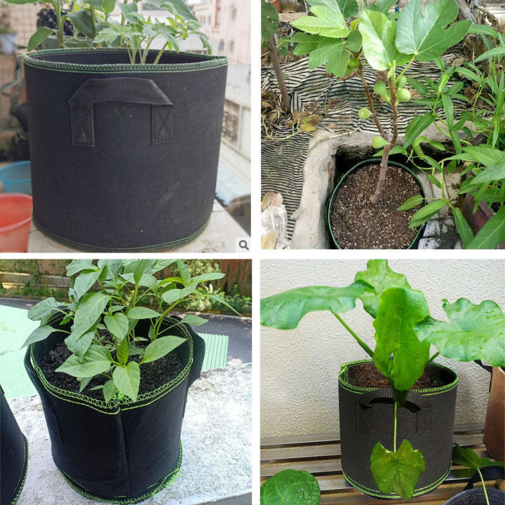 qkkqla-12-gallon-plant-grow-bag-large-capacity-flower-pot-vegetable-reusable-fabric-plant-growing-bags-garden-tools-supplies