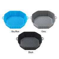 2Pcs Liner Basket Multifunctional Easy Clean Non Stick Home Kitchen With Handle Heat Resistant Air Fryer Pot Soft Silicone