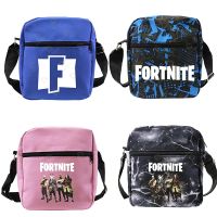 Fortnite Student Satchel Men and Women Messenger Bag Youth Campus Shoulder Bag Fashion Trend Game Figure Birthday Gift