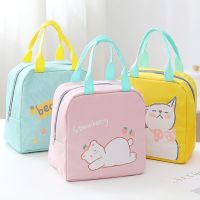 Portable Lunch Bags Lunch Thermal Lunch Food Bags for Children Cooler Handbag Thermos Container Storage Bag For Women Kids