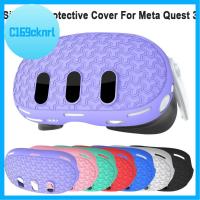 เคสซิลิโคน C169CKNRL ปกป้องหูฟัง VR ป้องกันรอยขีดข่วนสำหรับ Meta Quest 3