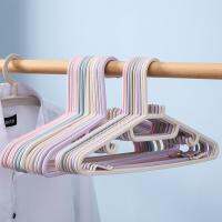 [HOT GELLXKOWOIGHIO 527] 10Pcs Coat Hanger Non Slip Clothes Drying Rack ความจุแบริ่งสูงชั้นวางเสื้อผ้าสำหรับระเบียงตู้เสื้อผ้า Organizer