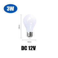 【▼Hot Sales▼】 mian885 หลอดไฟ Led 5ชิ้น/ล็อต Dc 12 V E27หลอดไฟ Led 3W 5W 7W 9W 12W 15W สำหรับหลอดไฟไฟ Led พลังงานแสงอาทิตย์แรงดันไฟฟ้าต่ำ12โวลต์ให้แสงสว่างโคมไฟ