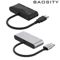 [BAOSITY*] Audio Video Converter USB 3.0 to HDMI VGA Adapter with 1080P Audio Output for Laptop HDMI and VGA Sync Output Converter PC