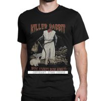 Killer Rabbit Run Away Men Tops T Shirt Monty And The Holy Grail Arthur Black Knight Unique Design T Shirt Best Gift