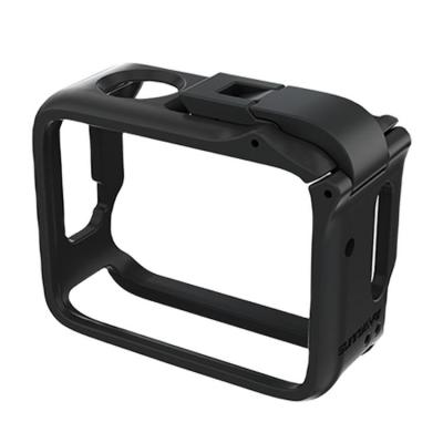 Sports Camera Frame Cage Frame Cage Protective Frame with Safety Lock Fall Protection Camera Protector for Insta360 Go 3 Action Cameras favorable