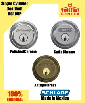 SCHLAGE DOOR KNOB LOCKSET TUBULAR SATIN STAINLESS Entrance with