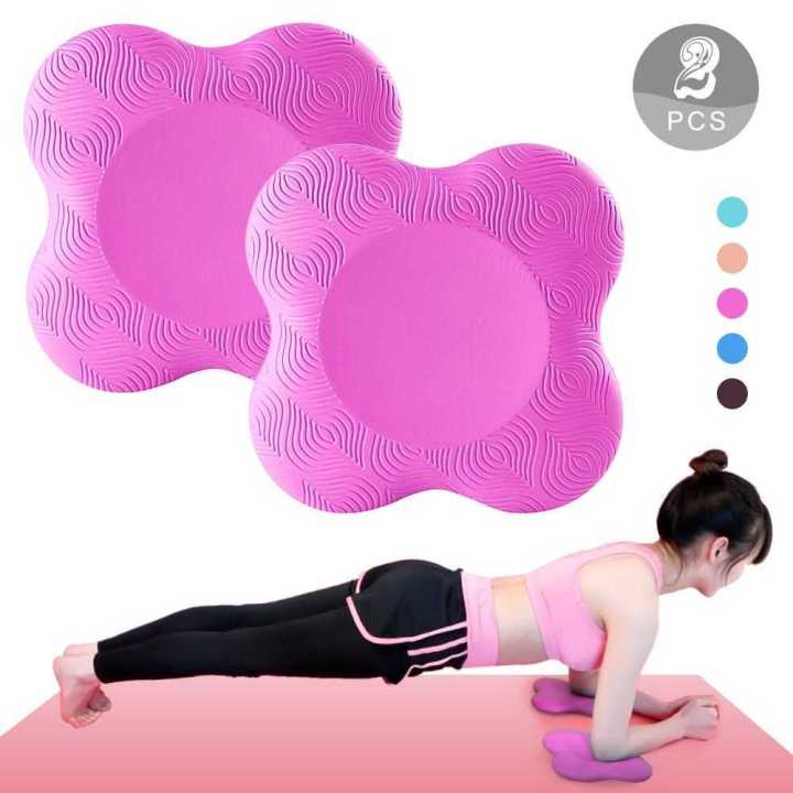 Yoga Knee Pads Thick Soft Cushion Mats Kneeling Support Lightweight Knees  Wrists Hands and Elbows Protect Pad for Yoga Pilates Exercise Knee Pad 2Pc