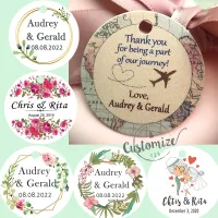 120/100 Pieces  Pearl Paper Personalized Wedding Tags  Labels  Candy Favors Tags  Customized  Birthday  Baptism  Your Photo Cleaning Tools