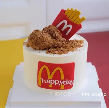 McDonalds Theme Cake - Best McDonalds design cake in Lahore