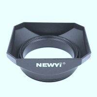 NEWYI 1 Piece 40.5mm Lens Hood Retro Style Square Lens Hood for DV Video Camera Lens