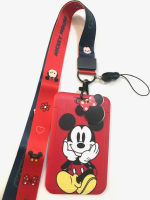 MICKEY   MOUSE    สายคล้องคอ สายคล้องบัตร ซองใส่บัตร ที่ใส่บัตร พร้อมสายคล้องคอ (2cm) ลาย  MICKEY MOUSE  RB   มิคกี้  เมาส์     มีตุกตาเล็ก แถม ด้วย    สำหรับบัตร 5.5x8.5cm (body 7x11cm) สวยงาม น่าใช้งาน บริการเก็บเงินปลายทาง by pmy shop