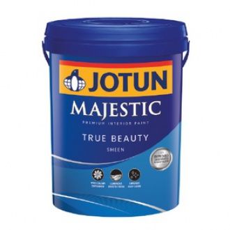 [COD]Jotun 5081 SILVER MOON Majestic True Beauty Sheen 5ลิตรสีแฟลชสีบ้านสีโดยล้างสีผนัง