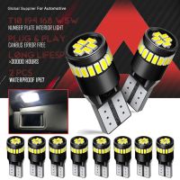 10x T10แคนบัสสุดสว่าง2825 194 168ไฟ LED ซีนอนหลอดไฟ24SMD สีขาว6000K