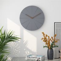 ✶▥ Wall Clocks Modern Living Room Wall Clock Modern Design Grey - Nordic Minimalist - Aliexpress