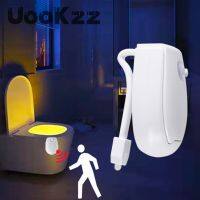 ❅✢ 7 Colors Smart PIR Motion Sensor Toilet Seat Night Light Waterproof Backlight For Toilet Bowl LED Luminaria Lamp WC Toilet Light