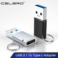 Usb 3.1 Type A To Type C Adapter Converter Usb C 3.1 Gen 2 Adapter 10Gbps Fast Charging Usb Adapter For Laptop PC Chargers