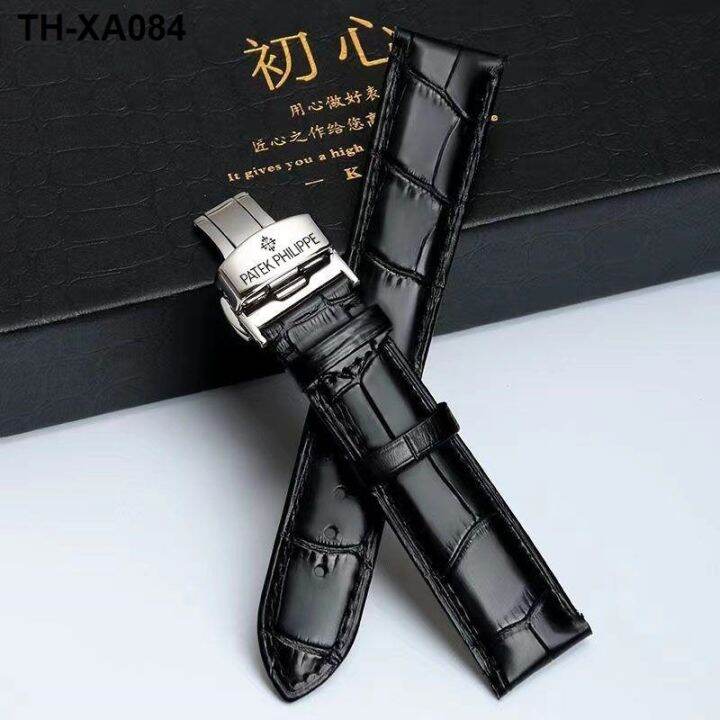 patek-l-philippe-สายนาฬิกาหนัง-สายนาฬิกาหนังวัวโลหะกดสองครั้งหัวเข็มขัดผีเสื้ออุปกรณ์เสริมเข็มขัดนุ่มสำหรับผู้ชายและผู้หญิง-20