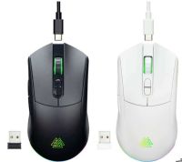 EGA TYPE M8 WIRELESS GAMING MOUSE SPECTRUM LED LIGHTING เมาส์เกมมิ่งไร้สาย ไฟLED