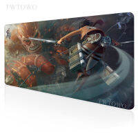 2022อะนิเมะโจมตีบนไททันเล่นเกม XL ใหม่คอมพิวเตอร์ขนาดใหญ่ M Ousepad XXL MousePads ยางธรรมชาติสำนักงานพรมแผ่นรองเมาส์สก์ท็อป