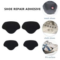 4pcs Shoe Patch Vamp Repair Sticker Sport Shoes Pain Relief Antiwear Feet Pad Protector Back Sticker Anti-Wear Heel Foot Care Shoes Accessories