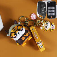 แฟชั่นการ์ตูนสำหรับ Roewe Rx3 PLUS I6สำหรับ MG4 MG5 Rx5 MAX clever Smart REMOTE Car Key Case FOB พวงกุญแจอุปกรณ์เสริม