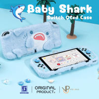 [GeekShare™] BABY Shark TPU+PC OLED CASE เคส เครื่อง Nintendo Switch Case ขนนุ่มมือสุดๆ สวิชโอเล็ท geekshare