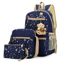 ┋▨┇ 3pcs Set School Bags Girls Backpacks Schoolbag School Backpacks Set Bear - 3pcs/set - Aliexpress