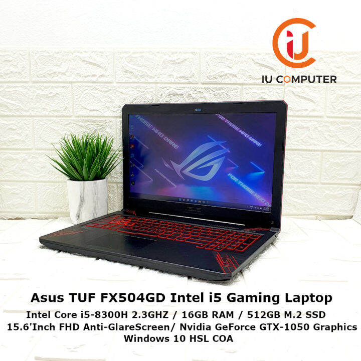 Asus Tuf Gaming Fx504gd Intel Core I5 8300h 16gb Ram 512gb Ssd Nvidia Gtx1050 Used Laptop 2914