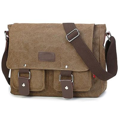 Mens Vintage Canvas Bag Men Casual Crossbody Bag For Men Messenger Bag Man Travel Shoulder Bags Bolsa Masculina High Quality