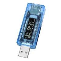 4V 30V Voltmeter USB Voltage Detector Electrical Power Capacity Indicator Voltage Tester Energy Indicator Ammeter Detector