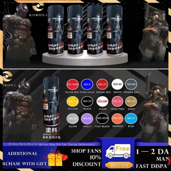 NO.40 Motorcycle Spray Paint High Temp Spray Paint High Gloss Primer