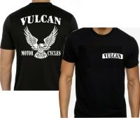 Motorcycle Double Side Vulcan Nomad Voyager Black Tshirt Eagle Fb2019 Men Design Shipping Cool Tees